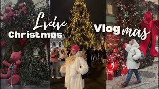 VLOGMAS: Львів на Різдво, гуляємо по новорічному місту✨🎄