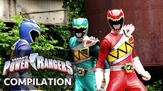 Power Rangers | Power Rangers Dino Super Charge Morphed Fights