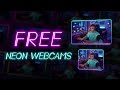 Free Animated Neon Webcam Overlays for OBS & Setup Guide