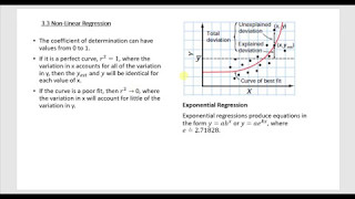 MDM4U 3.3 Non Linear Regression Video 1