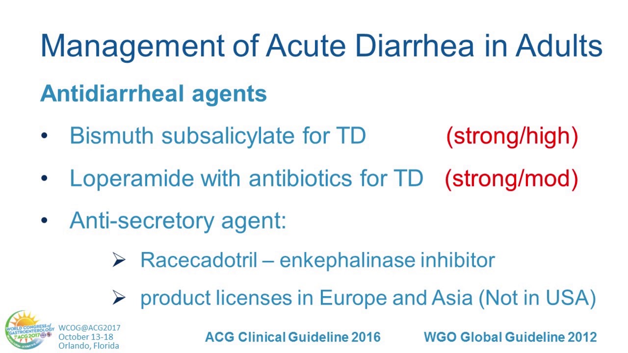 Management Of Acute Diarrhea In Adults: A Global Perspective - YouTube