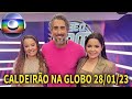 Maiara e Maraísa no Caldeirão com Mion 28/01/23 sábado 28 de janeiro de 2023 Marcos Mion