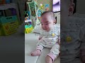 5개월👶 엄마한테 하소연하는 쪼꼬미 옹알이 대잔치🎶 baby babyshorts cute cutebaby 육아 성장일기 육아브이로그 5개월아기 말하는아기