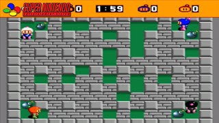 Super Bomberman (SNES) - Battle Mode