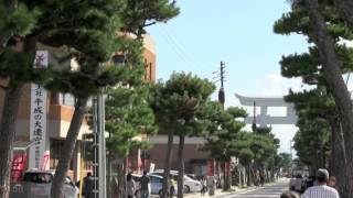 出雲大社駅　日本最古の電車　デハニ50形