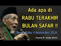 Besok rabu terakhir bulan safar, rebo wekasan 2024 !! Simak baik baik jangan salah faham