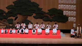 2019年 第25回 知多・衣浦地区山車祭り交流会議 まつり囃子演奏会（半田市下半田東組山王車 軍人さん）