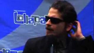 Interview with Daniel and Carlos of Interpol at Lollapalooza Festival 2007