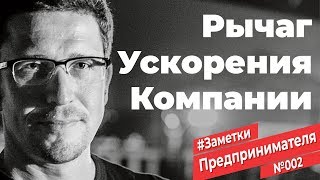 Предпринимательское мышление - рычаг к ускорению компании