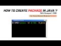 User defined packages in java | How to create package in java ? In Hindi | Neeraj Sharma