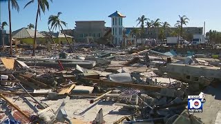 Hurricane Ian renders Fort Myers Beach's Times Square area unrecognizable