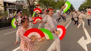 【4K】夏まつり仙台 すずめ踊り 岩切かむり会