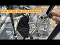 How To Adjust Valve Clearance on HERO HONDA Passion Plus | Tappet Sound Problem Solution