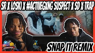 SR x Loski x #ActiveGxng Suspect x SD x Trap - Snap It Remix (Music Video) | @MixtapeMadness