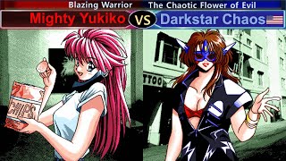 Wrestle Angels V3 マイティ祐希子vsダークスターカオス 三先勝 Mighty Yukiko vs Darkstar Chaos 3wins out of 5games KO Rule