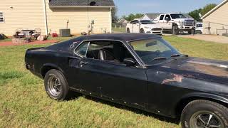 Unrestored 1969 Mach 1 302 EFI swapped