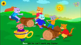 See Saw Margery Daw | Nursery Rhymes with Lyrics | Best Kids and Childrens Songs by BooBoo