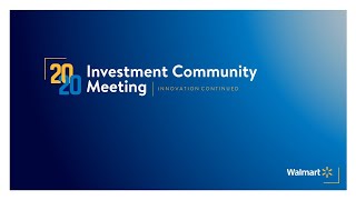 2020 Investment Community Meeting | Segment 4 of 4