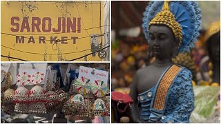 Dherai paxi vlog banaudai😅// Sarojini market Shopping garna pani asto gaaro🥵#delhi