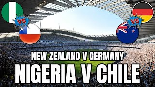 Nigeria Vs Chile X New Zealand Vs Germany Live Stream || FIFA World Cup U17 Women || Watchalong