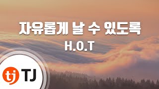 [TJ노래방] 자유롭게날수있도록 - H.O.T / TJ Karaoke