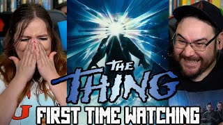 The Thing (1982) Movie Reaction | Her FIRST TIME WATCHING | John Carpenter