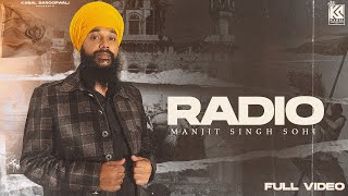 Radio  (Official Video) Manjit Singh Sohi | Kabal Saroopwali | Beat Rangerz | 2023 Punjabi Song