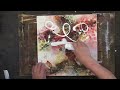 Painting Flowers Over A Gessoed Surface - Watercolor Lesson with Karlyn Holman