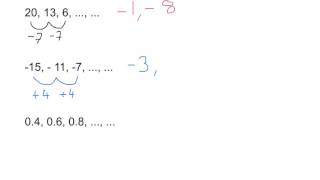 Extending sequences