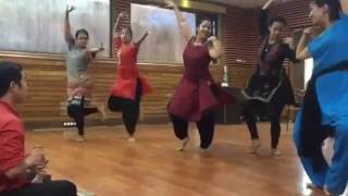 Thillana. Bharatanatyam workshop for Australian students.