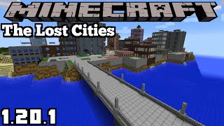 LOST CITIES MOD UPDATE - MINECRAFT 1.20.1 (MOD SHOWCASE)