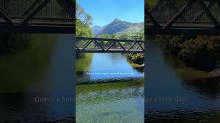 When the sun is out Llanberis is the most beautiful place in the world! #wales #snowdon #llanberis