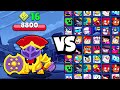 ARES NANI vs ALL BRAWLERS! WHO WILL SURVIVE IN THE SMALL ARENA? | With SUPER, STAR, GADGET!