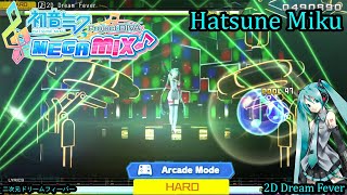 Project Diva Mega Mix- Hatsune Miku- 二次元ドリームフィーバー- 2D Dream Fever (Arcade Mode) (Hard) (HD)