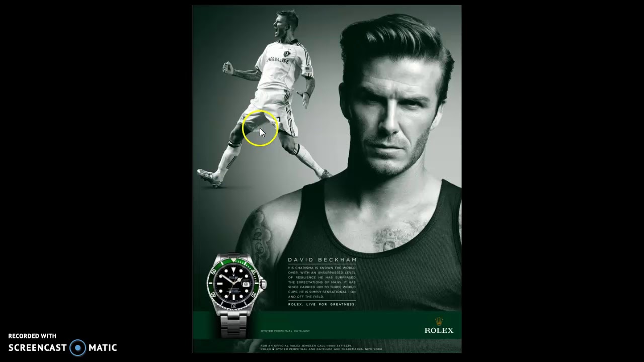 Ethos Advertisement Example