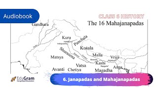 Audiobook | 6 Janapadas and Mahajanapadas | Class 6 | History | Exam Revision UPSC Preparation