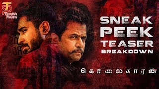Kolaigaran Sneak Peek Teaser Breakdown | Arjun | Vijay Antony | Andrew Louis | Simon K King