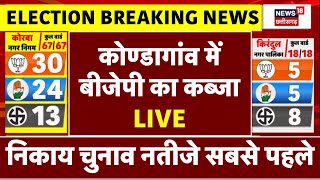 CG Nikay Chunav Result Live: Kondagaon में BJP का कब्जा LIVE | Chhattisgarh Mayor Election Results