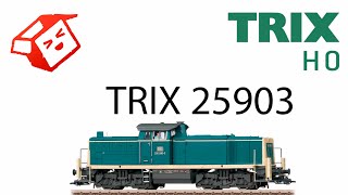 Unboxing - Trix 25903 H0 6 Locomotive diesel DB série 290, époque IV