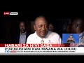 [FULL VIDEO] Come for me, I'm not scared! Ex-President Uhuru dares government
