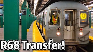 ⁴ᴷ⁶⁰ Coney Island R68 Transfer to Concourse Yard