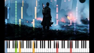 Dunkirk Soundtrack - "Supermarine" (By Hans Zimmer) - MIDI Cover on Synthesia