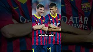 Neymar Made Messi Cry from Laughter SUB