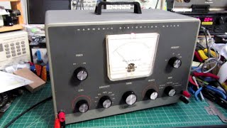 Heathkit IM-12 Harmonic Distortion Meter: History, Restoration, Demonstration, Theory