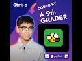 Flappy Bird Game Coded by a 9th Grader