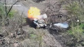 Танковый бой российского танка с Т-64 Украины