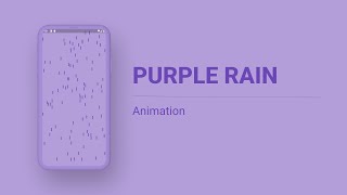 ASMR Programming - Coding Purple Rain - No Talking