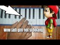 Tutorial Not pianika Si Bolang