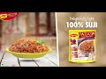 deliciously saucy maggi pazzta made from 100% suji