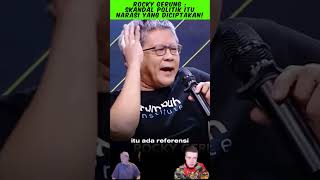 Lawan Kalah Telak! Rocky Gerung: 'Skandal Politik Itu Narasi yang Diciptakan!' 🔥♟️ #rockygerung